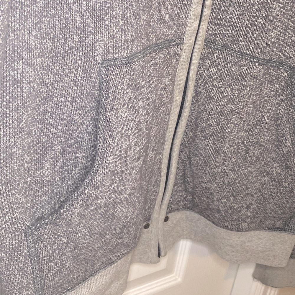 Hugo Boss Orange gray zip-up sweater - Picture 4 of 11